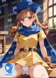 【まとめ買い割引対象】0143　アートポスター　A4サイズ　美女