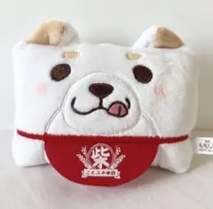 【美品】 忠犬 もちしば もちもちスクエアクッションマスコット うめ プライズ