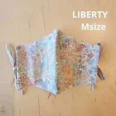 10【M size 】ハンドメイドマスク リバティ