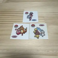 ポケモンパンシール 3枚セット