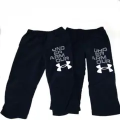 UNDER ARMOUR 　七分丈ナイロンパンツ　サイズ150 2本セット