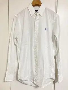 【期間限定価格】ラルフローレンの長袖シャツ 白