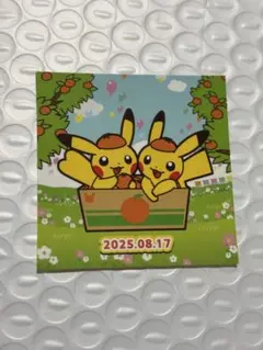 ポケモン 愛媛 エミフル ポケモンストア 限定 シール ステッカー ピカチュウ