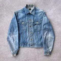 60〜70s リー 101J デニムジャケット MRなし LONG ヴィンテージ 60s 70s lee 101j 'long' ヴィンテージ usa製 デニム - メルカリ