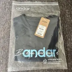 【匿名配送・新品】andor クロップドTシャツS ネイビー
