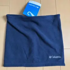 新品 タグ付 コロンビア Columbia フリース ネックウォーマー 紺色