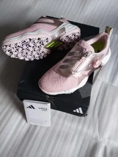 adidas ゴルフシューズ 女性用 ピンク 23.5cm 新品未使用