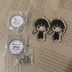 松岡禎丞 松岡ハンバーグ アクスタ 4個セット 松岡ハンバーグ アクリルスタンドキーホルダー4