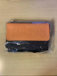GIANTS 小物入れ オレンジ/黒