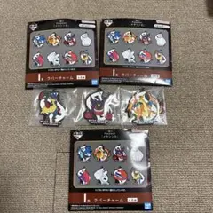 一番くじ Pokémon 「メガシンカ」　I賞　ラバーチャーム　3点セット