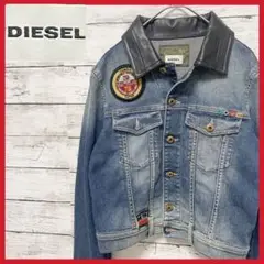 diesel ディーゼル デニムジャケット Gジャン ワッペン 金ボタン