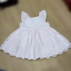 baby GAP ピンク フリル袖 ワンピース、パンツ付き