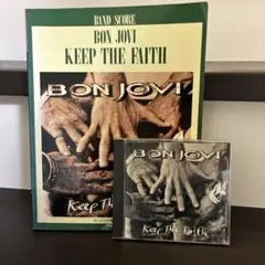 BON JOVI KEEP THE FAITH CD & 楽譜セット