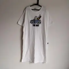 ANTI BALLISTIC Tシャツ ワンピース スヌーピー さがら刺繍