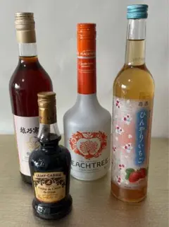 お酒 4本 越乃寒梅梅酒 他