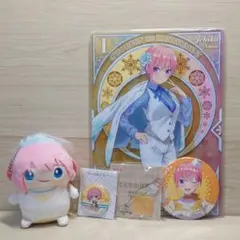 五等分の花嫁 中野一花 アクリルパネル まめめいと 缶バッジ アクリルスタンド