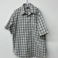 Columbia Titanium 半袖シャツ Lサイズ チェック柄　◇43