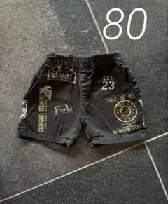 新品⭐️アンバーロア/AMBERROAR/ハーフパンツ/80㎝/しまむら