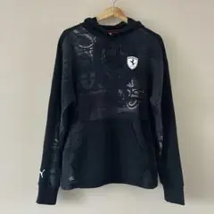 Ferrari プーマ　ブラック フード付きパーカー