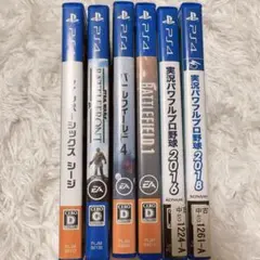 夏休み向け 6本セット PS4 ソフト まとめ売り パワプロ バトルフィールド