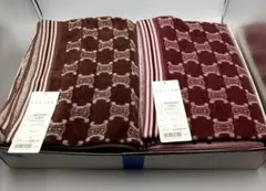新品タグ付き CELINE セリーヌ タオルケット ペア