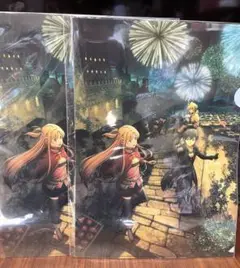 SAO ソードアートオンライン　プログレッシブ　クリアファイル2枚セット