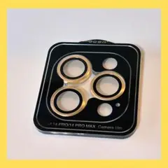 iPhone 14 Pro / Pro Max カメラフィルム 薄型 ゴールド