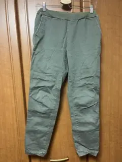 ニコアンド パンツ ウエストゴム グリーン M 美品 匿名発送