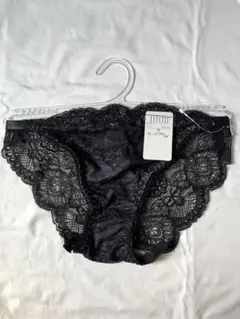 黒 フルレース ヒップハングショーツ