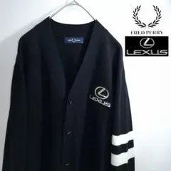 【超希少/美品】FRED PERRY × LEXUS カーディガン 黒 M