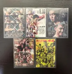 RIZIN ポテトスティック ポスターカードコレクション　朝倉未来　萩原京平