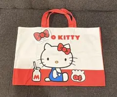 【新品】3COINS×サンリオキャラクターズ　キティ　横長トート　バッグ　スリコ