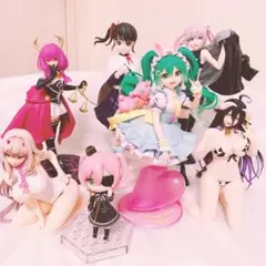 プライズ フィギュア まとめ売り 箱無し未使用品 アルベド 初音ミク