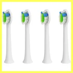 HUACO CARE 替えブラシ 4本セット 電動歯ブラシ