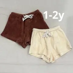 2点セット 1-2y organic zoo オーガニックズー ショートパンツ