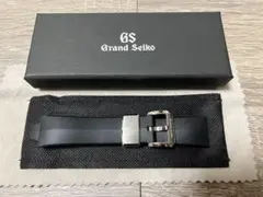 GS GrandSeikoグランドセイコー　純正ラバーストラップ　ブラック22㎜ GS GrandSeikoグランドセイコー 純正ラバーストラップ ブラック22㎜