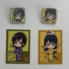 銀魂 桂小太郎　スクエア缶バッジ 12変化キャラバッジコレクション