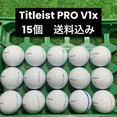 Titleist PRO V1x ロストボール　15個
