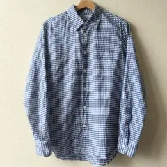 R&D.M.Co- オールドマンズテーラー　シワ加工　チェック　シャツ R&D.M.Co- オールドマンズテーラー シワ加工 チェック シャツ