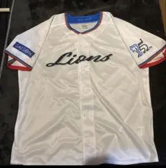 【未使用】埼玉西武ライオンズ75周年ユニフォーム　Lサイズ1着