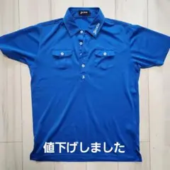 Srixon 青 ポロシャツ