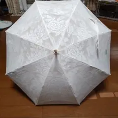 ⭕️値下げ⭕️ フェイラー　折りたたみ傘　晴雨兼用　ホワイトマーガレット ⭕️値下げ⭕️ フェイラー 折りたたみ傘 晴雨兼用 ホワイト
