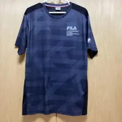 FILA Tシャツ ブラック✖︎グレー　Lサイズ