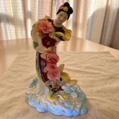 陶器製 天女人形 中国製 ハンドメイド