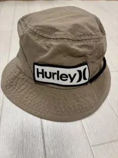 hurley ハット　52〜54 キッズ　あご紐付き