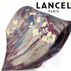 【美品】ランセル LANCEL ネクタイ マルチカラー