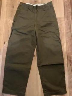 UNIQLO U ユニクロ ワイドフィットチノパンツ 79cm ダークブラウン