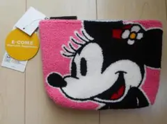【新品未使用】(E-COME)ディズニー さがら ポーチ ミニー