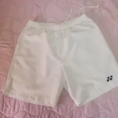 YONEX ホワイト ハーフパンツ