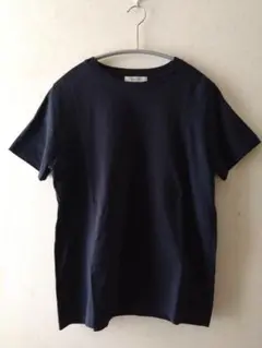 MACPHEE TOMORROWLAND　ソフトコットンTシャツ ネイビー